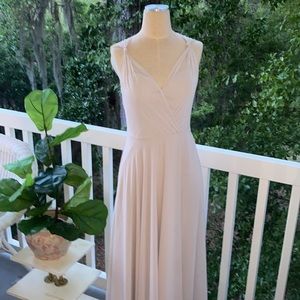 Morilee By Madeline Gardner NEW Gray Chiffon Formal Gown Bridesmaid Prom Dress 8